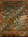 1001: Flemish Verdure Tapestry 19th Century 7 ft 4 in x