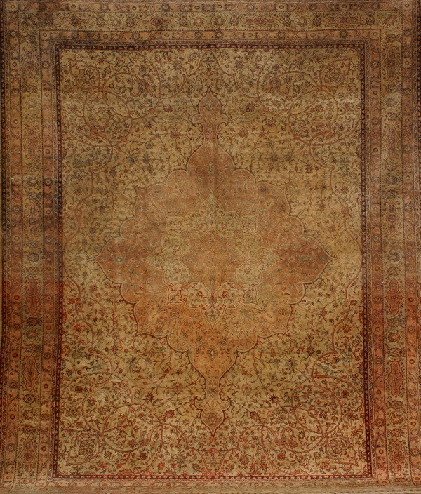 Tabriz Rug First Quarter 20th Century 12 ft 6 in