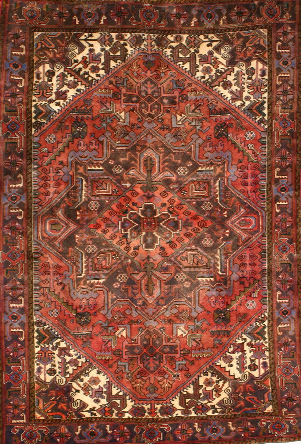 Heriz Rug Post 1950 11 ft x 7 ft 6 in (335 x 229