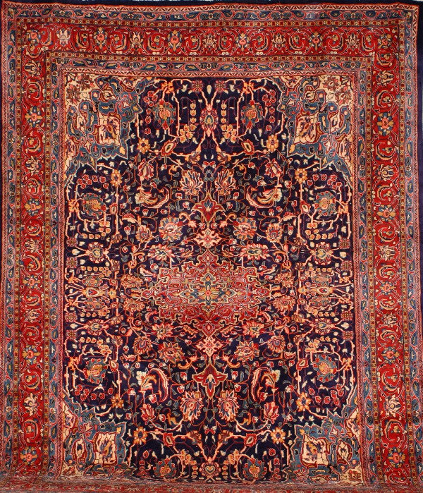 Sarouk Rug Post 1950 13 ft 4 in x 10 ft (407 x 30