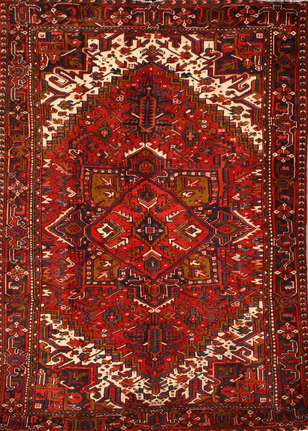 Heriz Rug Circa 1950 10 ft 6 in x 7 ft 6 in (320