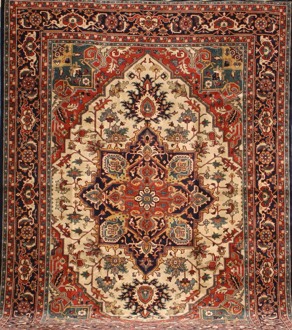 Serapi Style Rug Post 1950 13 ft 8 in x 10 ft (41
