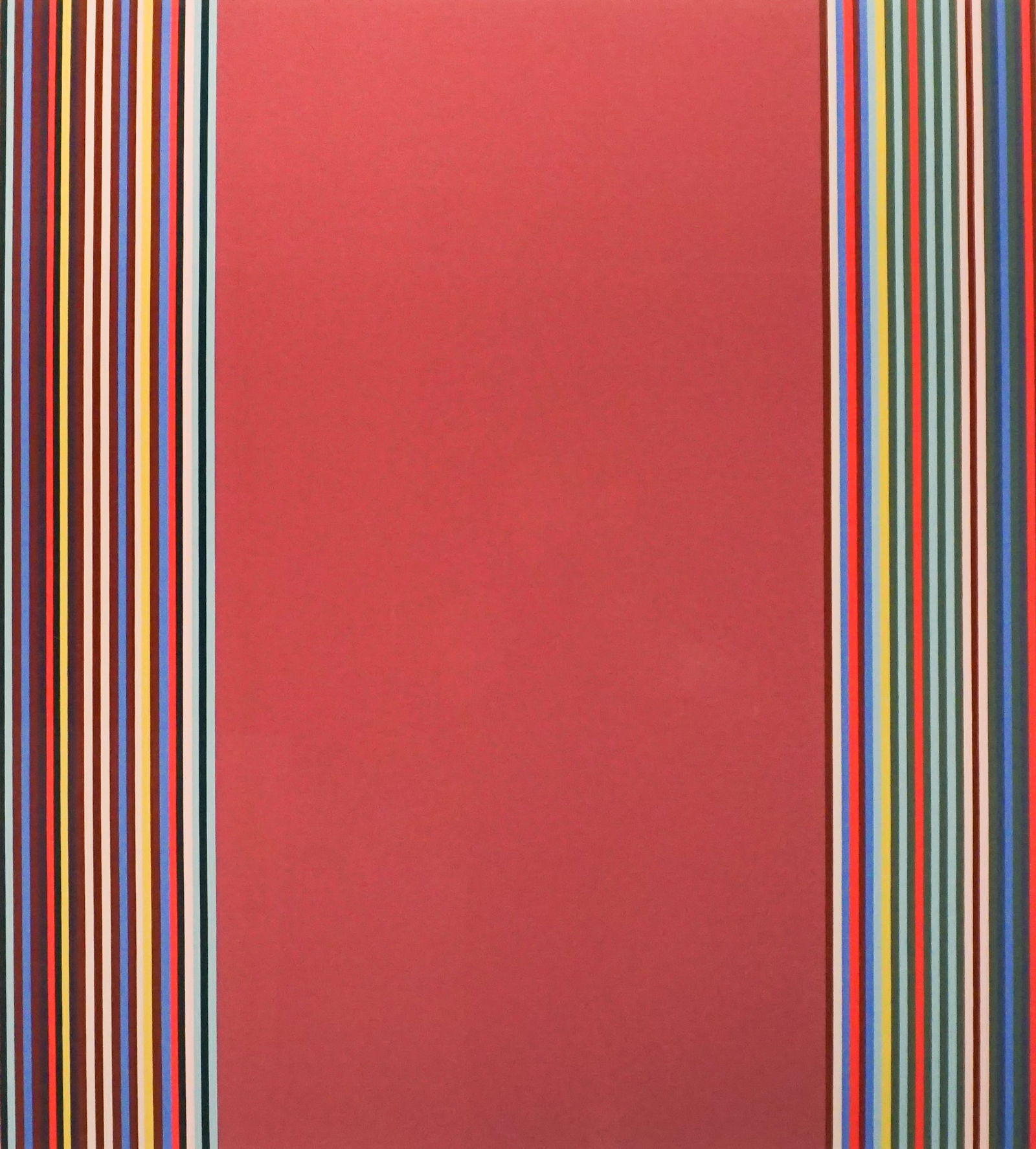 Gene Davis (American 1920-1985), Untitled (Smithsonian Resident Associates Program), Serigraph in (1 of 2)