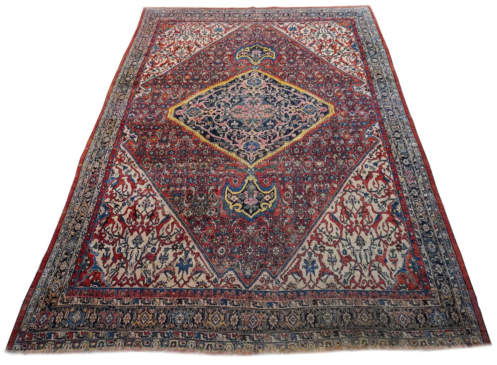 Bidjar Rug, Late 19th-Early 20th Century, 14 ft 4 in x 9 ft 4 in (437 x 285 cm): Bidjar Rug Late 19th-Early 20th Century 14 ft 4 in x 9 ft 4 in (437 x 285 cm)