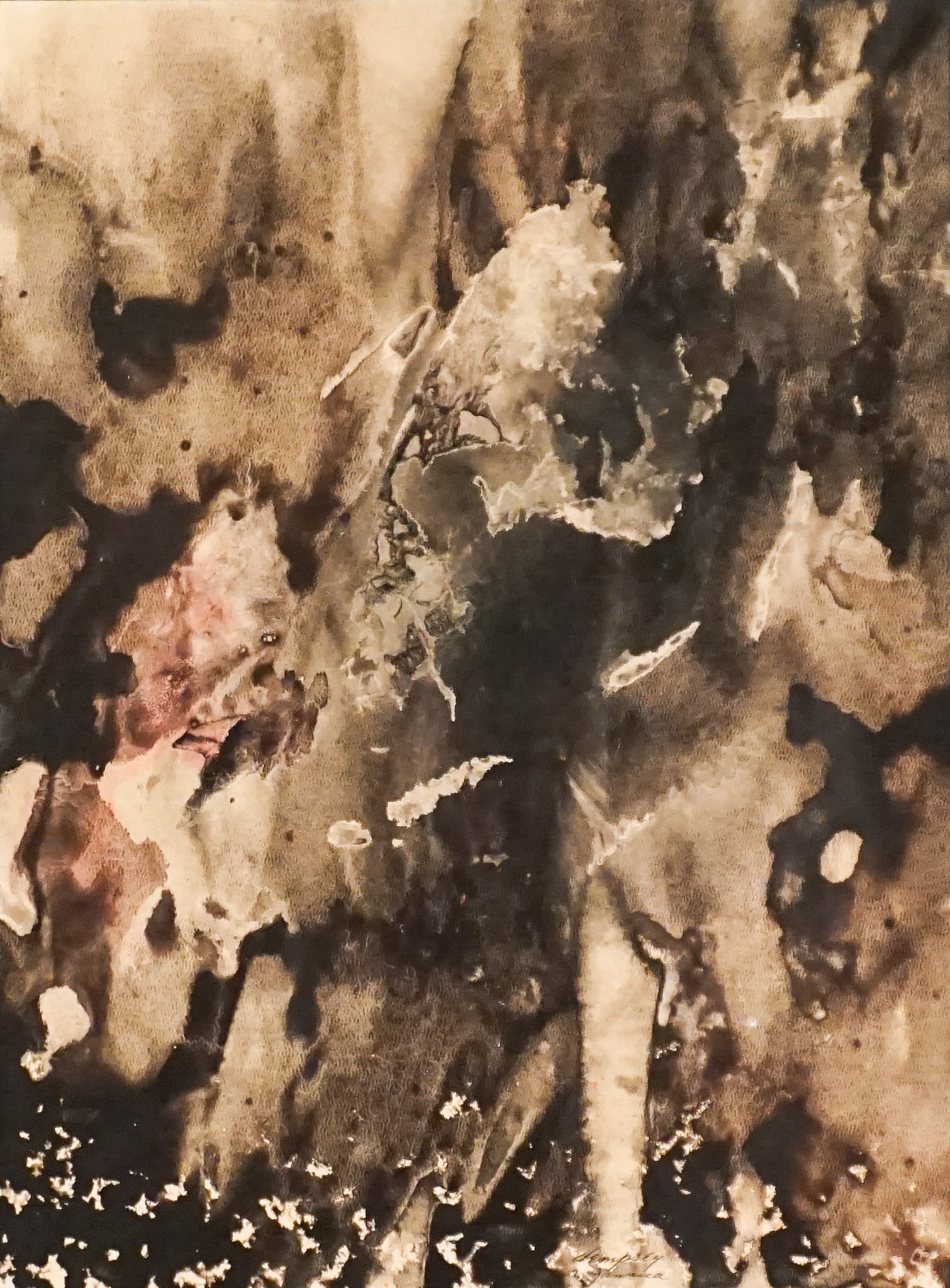 Richard William Dempsey (American 1909-1987), Untitled: From the ?Jamaica? Series, Ink wash on (1 of 2)