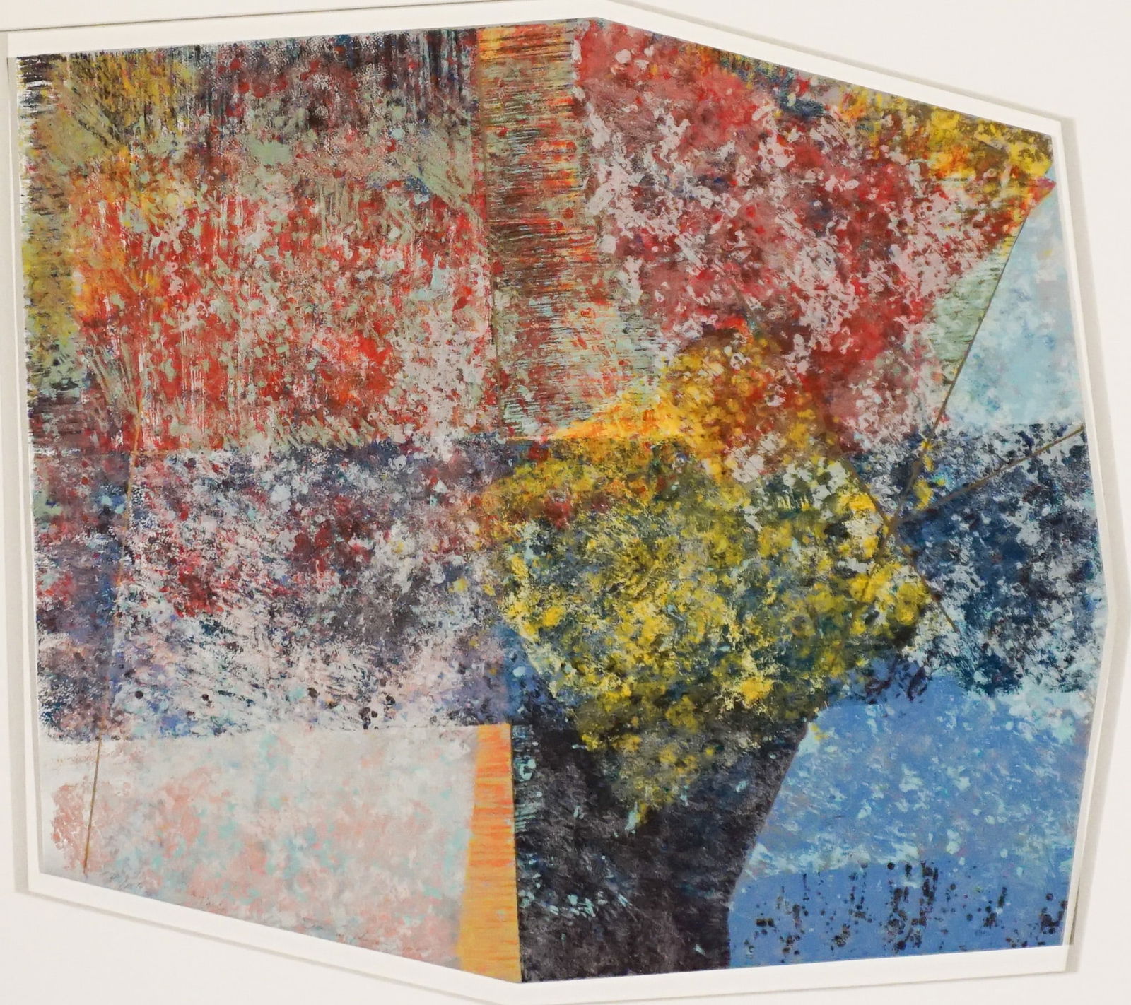 Sam Gilliam (American 1933-2022), Much, Screenprint in color on aluminum powder enameled paper, (1 of 2)