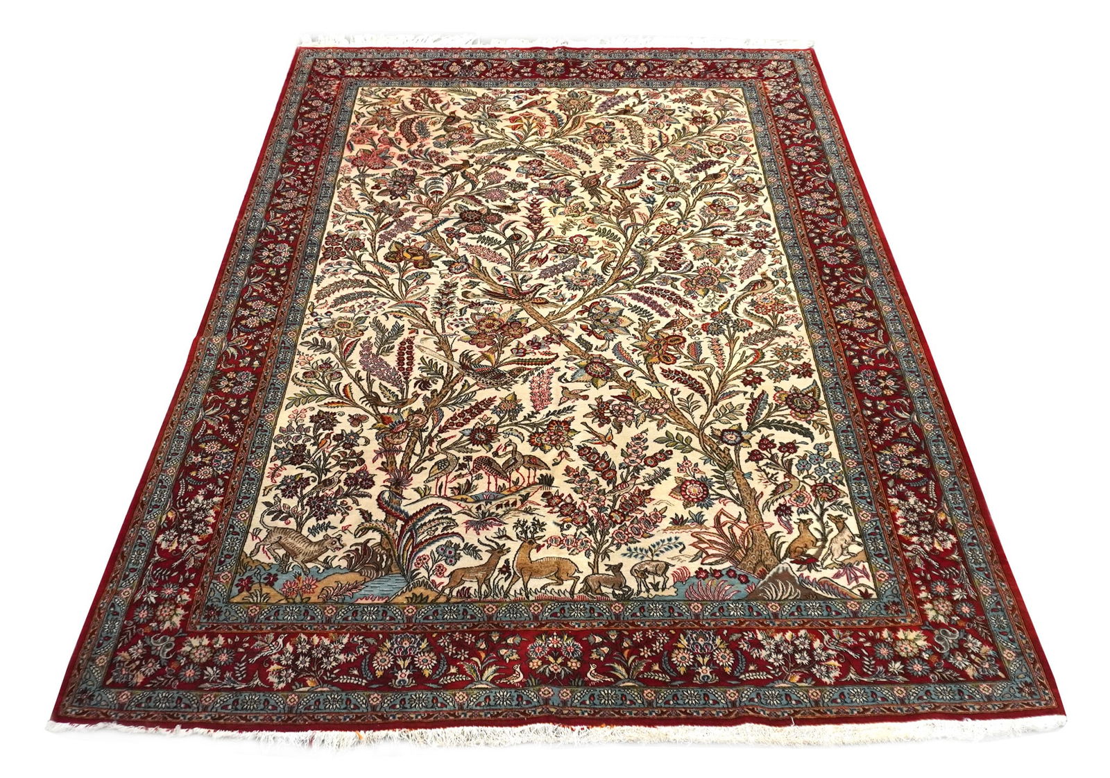 Isphahan Rug, Post 1950s, 12 ft 10 in x 9 ft 9 in (330 x 297 cm) (1 of 1)