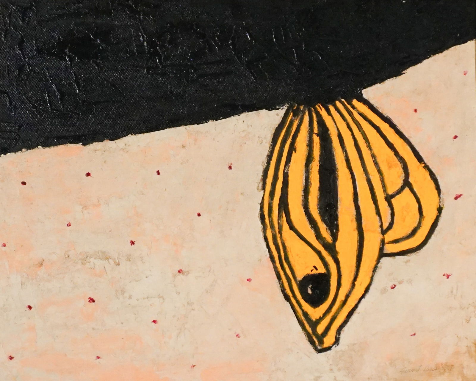 Forrest Clemenger Bess (American 1911-1977), Idyllic, Oil on canvas board, 16 x 20 in (40.6 x 50.8: Forrest Clemenger Bess(American, 1911-1977)IdyllicOil on canvas boardSigned Forrest Bess and dated 1967 l.r.; also titled Idyllic and signed Bess on versoProvenance:P