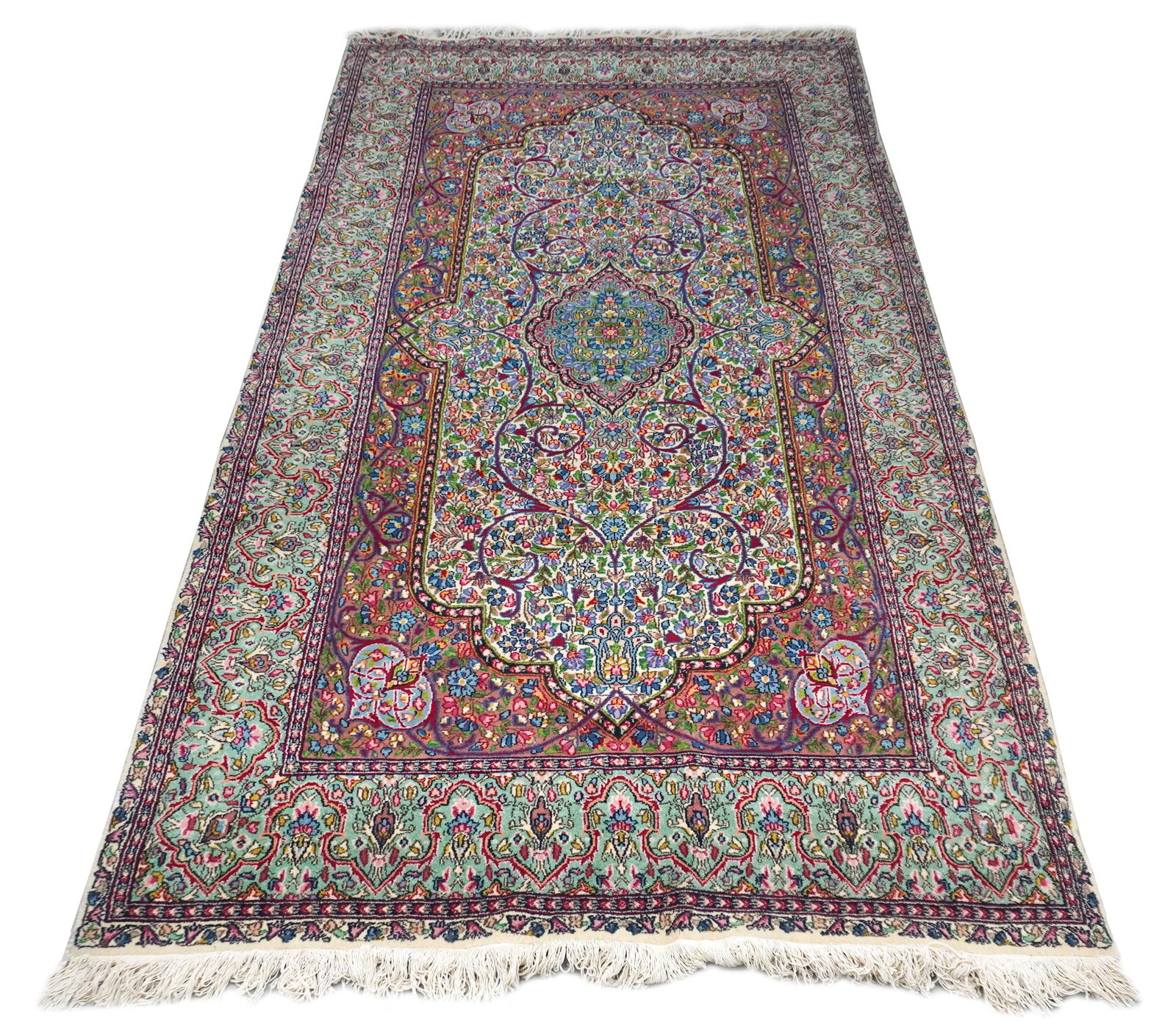 Kerman Rug, Mid-20th Century, 8 ft 7 in x 4 ft 10 in (262 x 147 cm) (1 of 1)