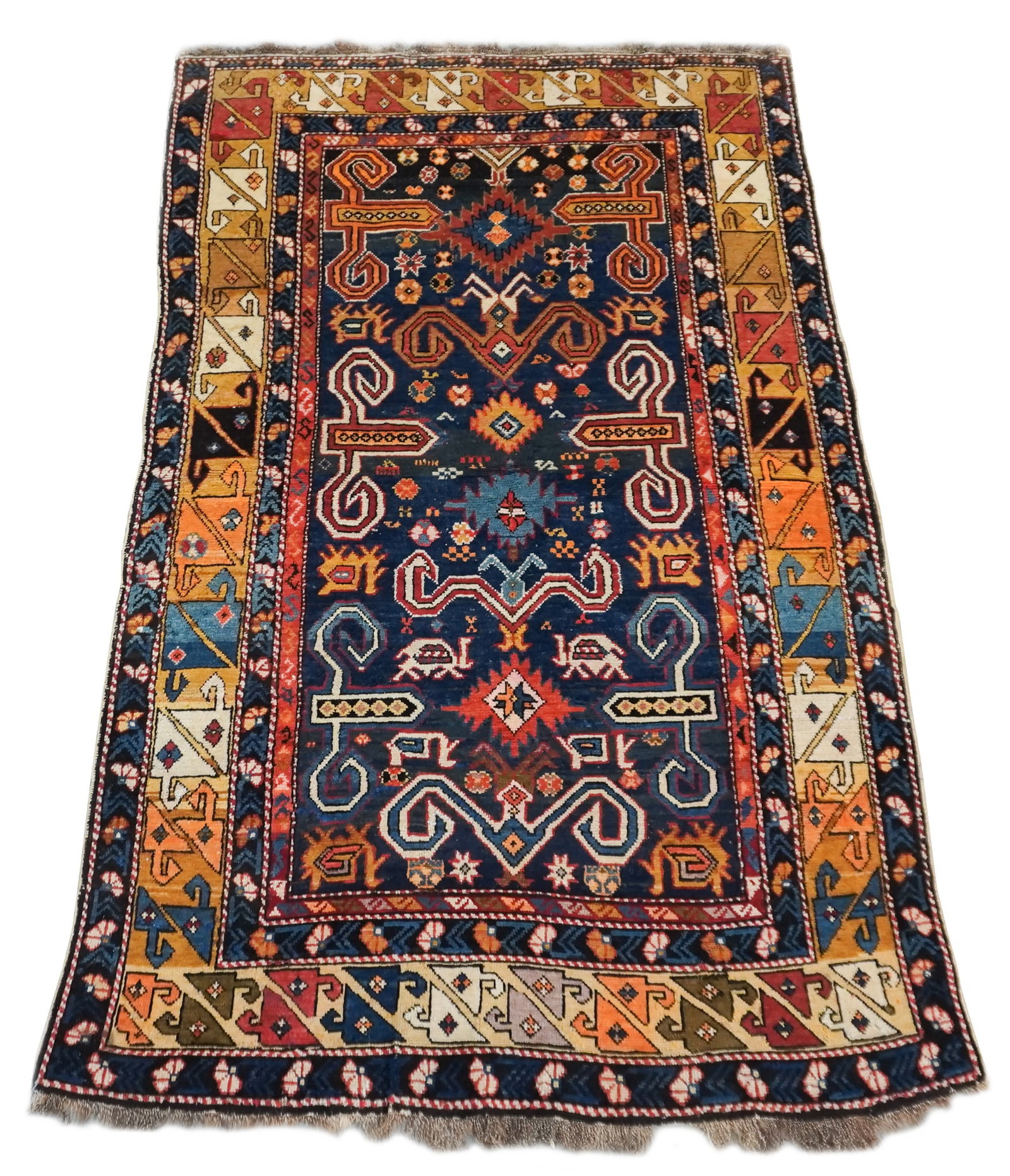 Kuba 'Perepedil' Rug, Circa 1890, 4 ft 10 in x 2 ft 11 in (147 x 89 cm) (1 of 1)