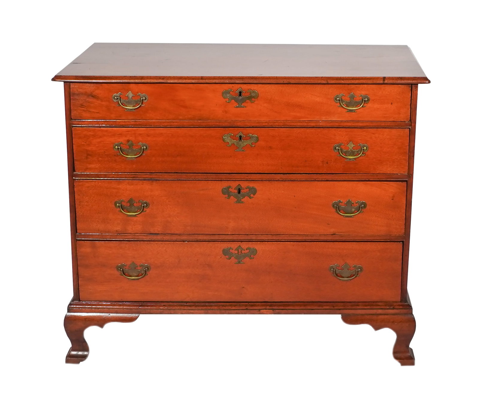 Chippendale Mahogany Chest of Drawers, Coastal New England, Massachusetts or Connecticut, Circa (1 of 2)