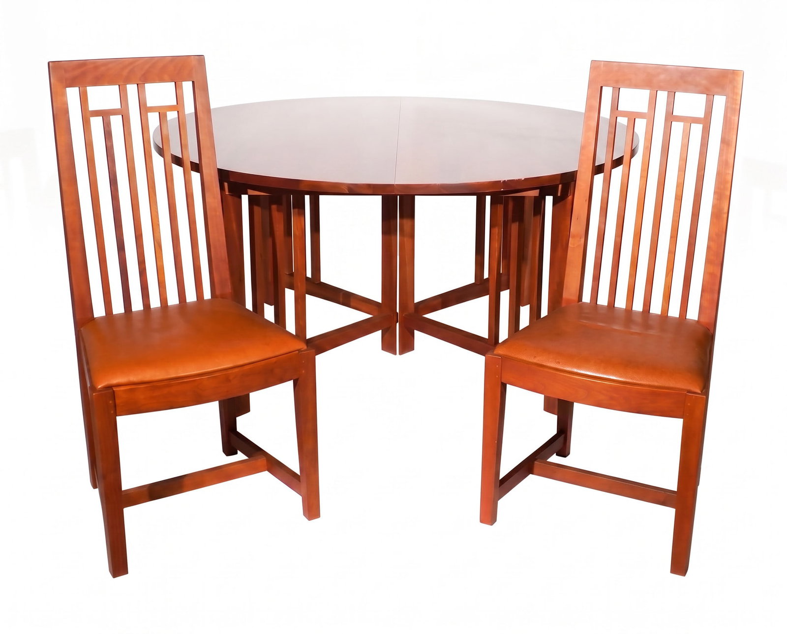 Thomas Moser Cabinetmakers Cherry ‘New Century’ Dining Table and Eight Dining Chairs, (1 of 3)