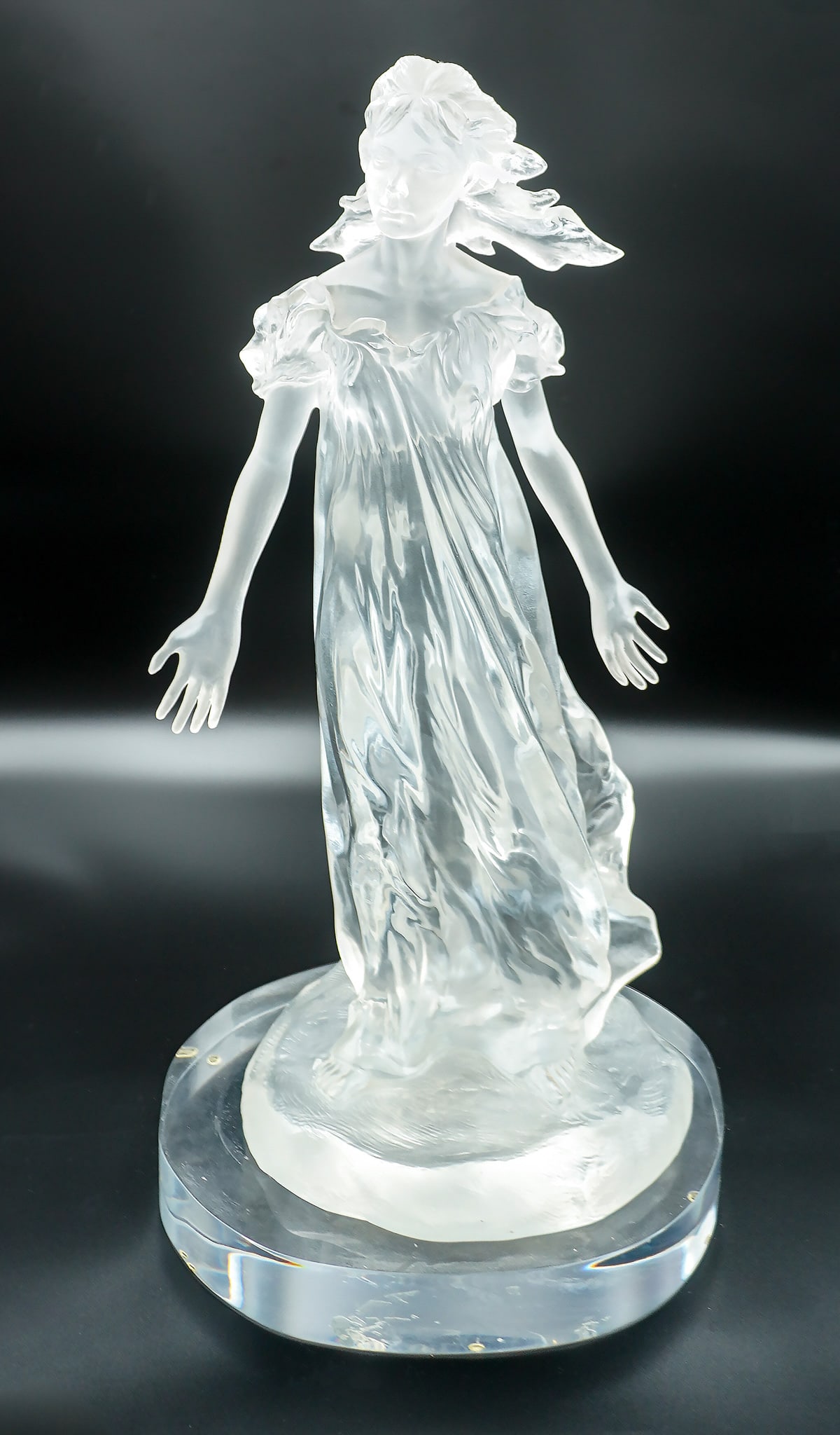 Frederick Hart (American 1943-1999), Songs of Grace: Innocence, Acrylic sculpture on base, Height of: Frederick Hart (American 1943-1999) Songs of Grace: Innocence Acrylic sculpture on base Signed on verso © F.HART A.P. XXIX/LXXV. Height of sculpture: 22-1/4 in (56.5 cm); Height overall: 24 in (6
