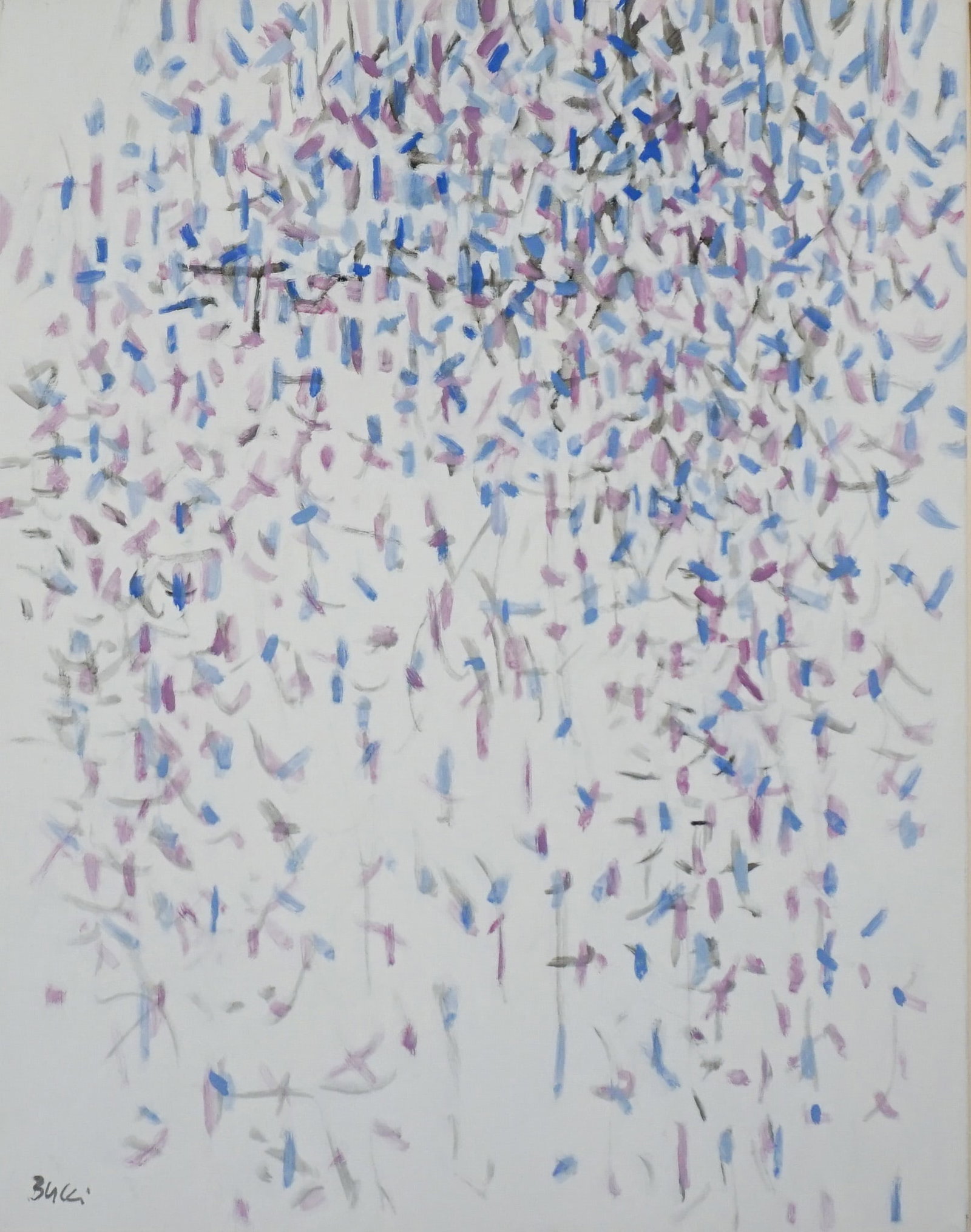 Andrew Bucci, Jr. (American 1922-2014), White Creek, Oil on canvas, 28 x 22 in (71.1 x 55.9 cm); (1 of 2)
