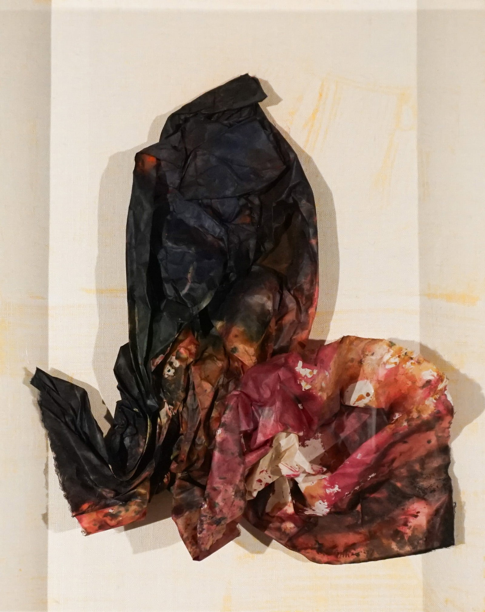 Sam Gilliam (American 1933-2022), Untitled, Watercolor stain on Japan paper mounted on linen,: Sam Gilliam (American 1933-2022) Untitled Watercolor stain on Japan paper mounted on linen Signed Sam Gilliam and dated 77 l.r.; inscribed Fendrick on small label, verso Property from the Estate of Mi