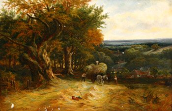 William Drake (British Early 20th Century) Hay Ha