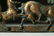 GILT BRONZE 'MYTHICAL BEAST' PLAQUE - 3