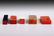 GROUP OF FIVE SHOUSHAN SOAPSTONE STAMP SEALS