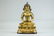 GILT BRONZE CAST BODHISATTVA SEATED FIGURE