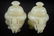PAIR OF JADE CARVED TRIPOD CENSERS WITH HANDLES - 8