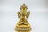 GILT BRONZE CAST BODHISATTVA SEATED FIGURE - 2