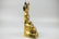 GILT BRONZE CAST BODHISATTVA SEATED FIGURE - 3