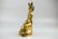 GILT BRONZE CAST BODHISATTVA SEATED FIGURE - 4