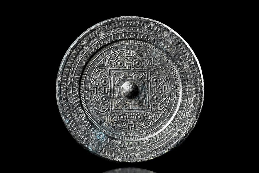 BRONZE CAST MIRROR (1 of 6)