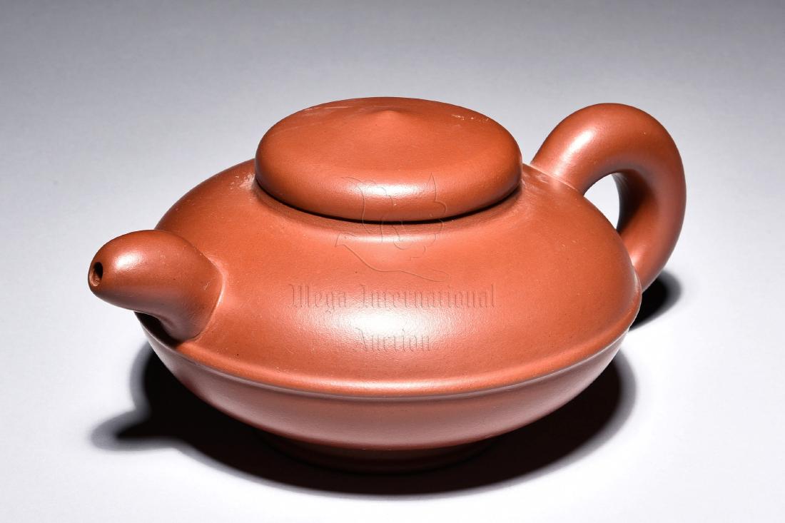 YIXING ZISHA STONEWARE TEAPOT (1 of 7)