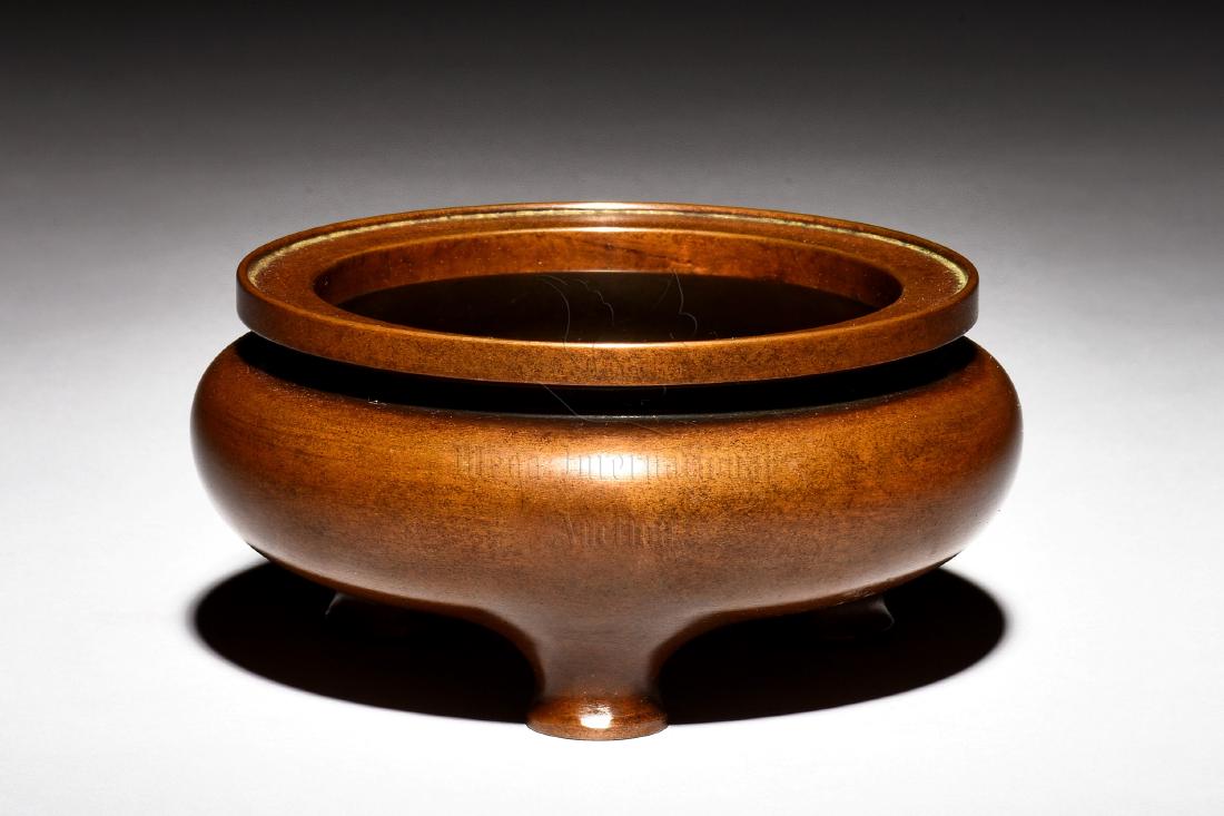 BRONZE CAST TRIPOD CENSER (1 of 7)