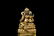 GILT BRONZE CAST BODHISATTVA SEATED FIGURE