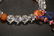 A CHINESE CRYSTAL BEADS HAND STRING, 18PCS - 5