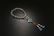 A CHINESE CRYSTAL BEADS HAND STRING, 18PCS