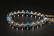 A CHINESE CRYSTAL BEADS HAND STRING, 18PCS - 6