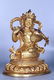 GILT BRONZE CAST 'BODHISATTVA' FIGURE - 6