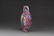 A CHINESE FAMILLE ROSE PORCELAIN VASE WITH DOUBLE EARS - 5