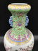 A CHINESE FAMILLE ROSE PORCELAIN VASE WITH DOUBLE EARS - 6