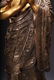 GILT BRONZE CAST 'GUARDIAN' STANDING FIGURE - 2
