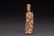 TWO CHINESE GILT WOOD CARVED FIGURES - 3