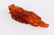 A CHINESE AMBER BRUSH HOLDER