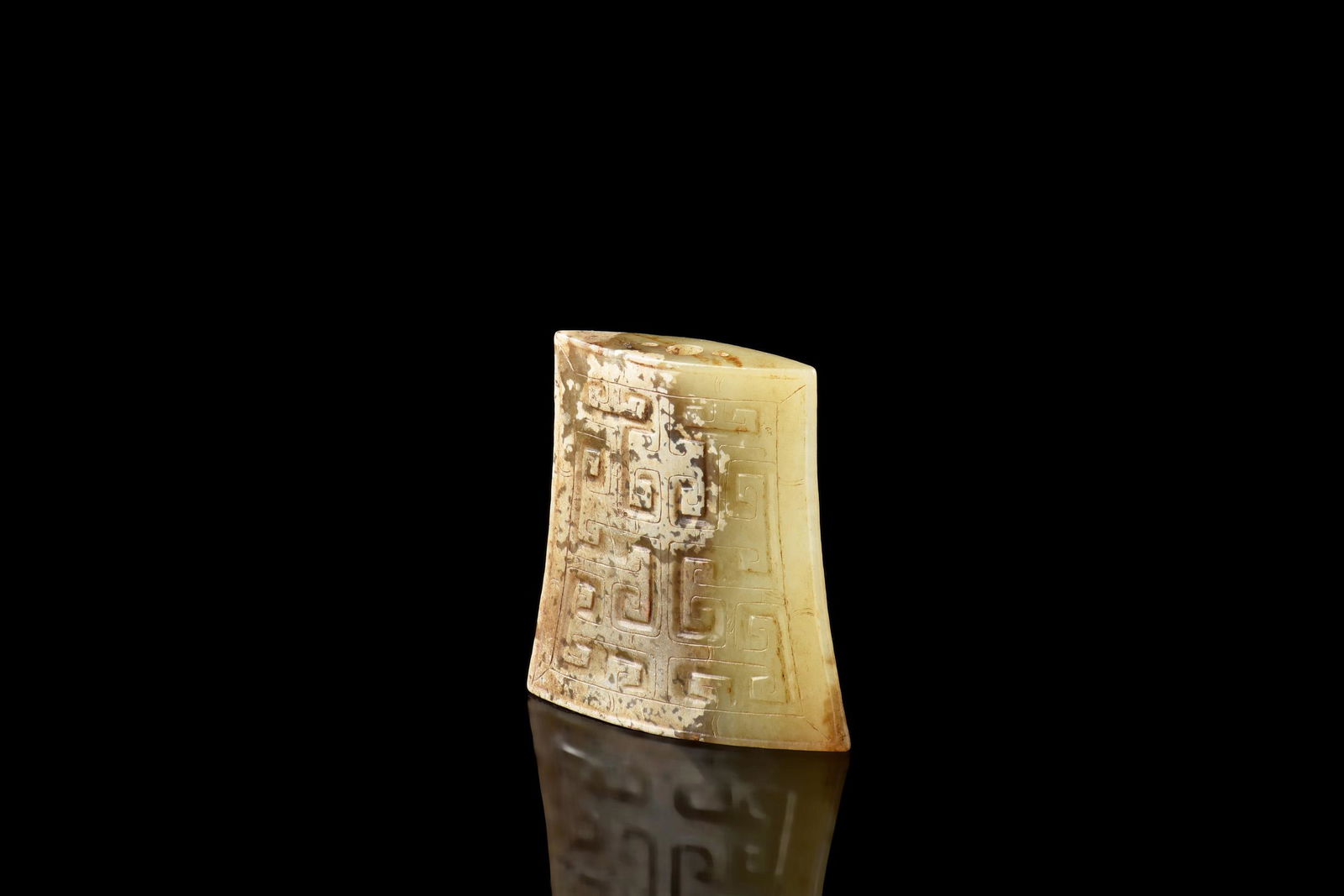 JADE CARVED SWORD ORNAMENT (1 of 8)