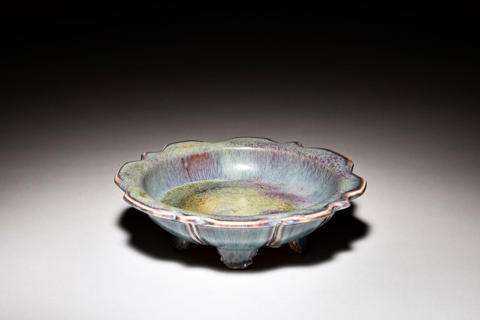 JUN WARE TRIPOD FLORIFORM DISH (1 of 10)