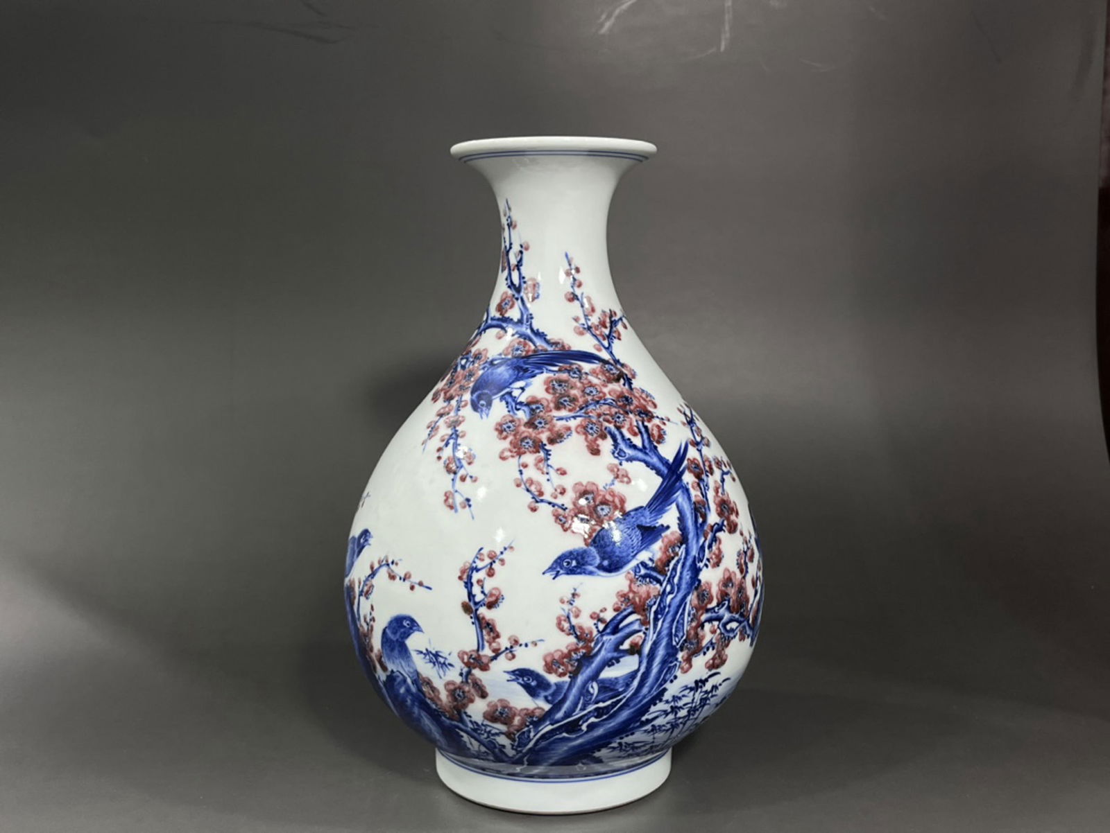 WU HUFAN, STONE WALL, GOLD CUI MAP, VERTICAL AXIS, FINE MOUNTED, GOOD PICTURE, ZHU MEICUN, ZHU: 吴湖帆石壁金翠图立轴精装裱品相好朱梅邨朱纪瞻吴华源