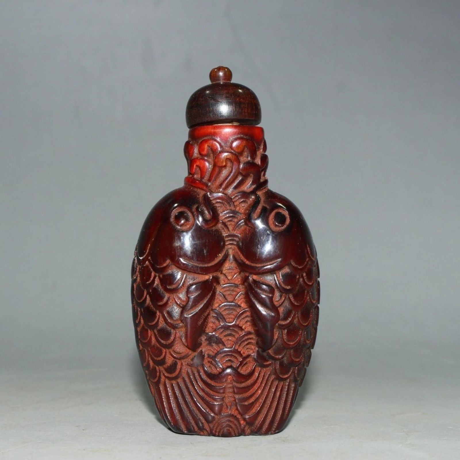 DOTTED BAMBOO RHYME ZISHA TEAPOT WITH MARK OF YANG FENGNIAN (1 of 9)