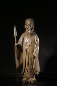 BRONZE SEVEN-SPOKE GOD ONE OF THE ORNAMENT