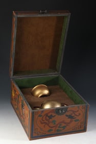 GOLD ZISHA TEAPOT SET