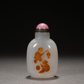 AGATE SNUFF BOTTLE