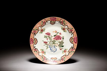 EXPORT FAMILLE ROSE DISH