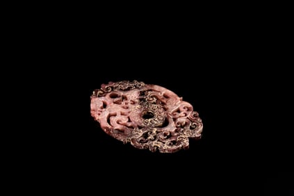 CHINESE CARVED JADE PLAQUE