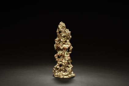PORCELAIN CARVED VIEWING STONE